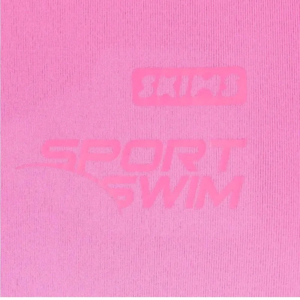 Sw10. skims sport swim full length wetsuit rash guard in taffy pink nwt XXS / xl